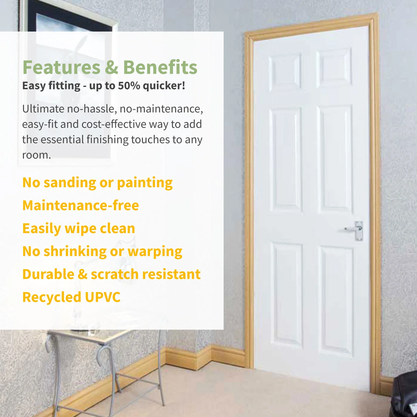 150mm Chamfered 90° External Corner Joint - Image 3