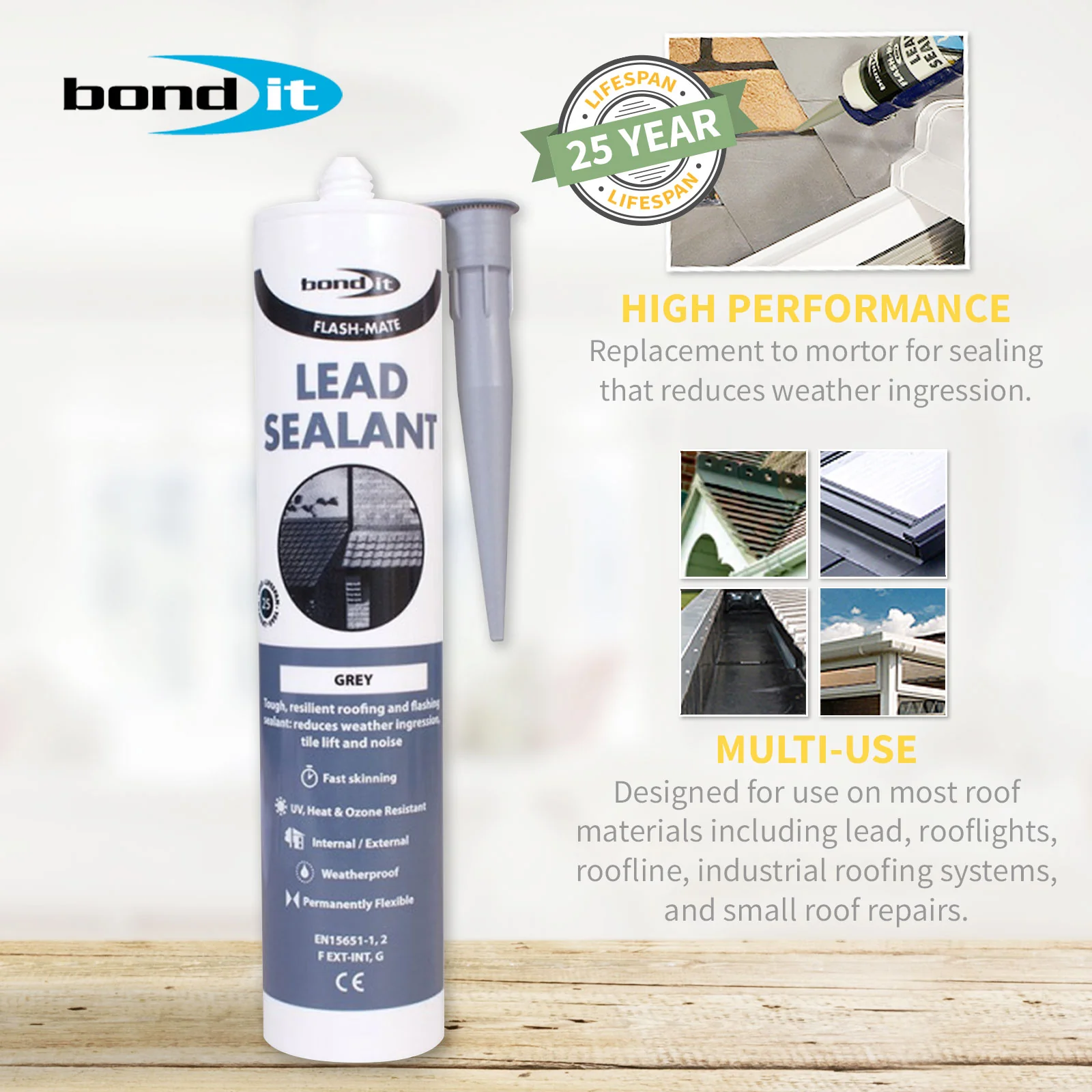 Bond-It BDLEAD Flash-Mate Lead Sealant - Image 3