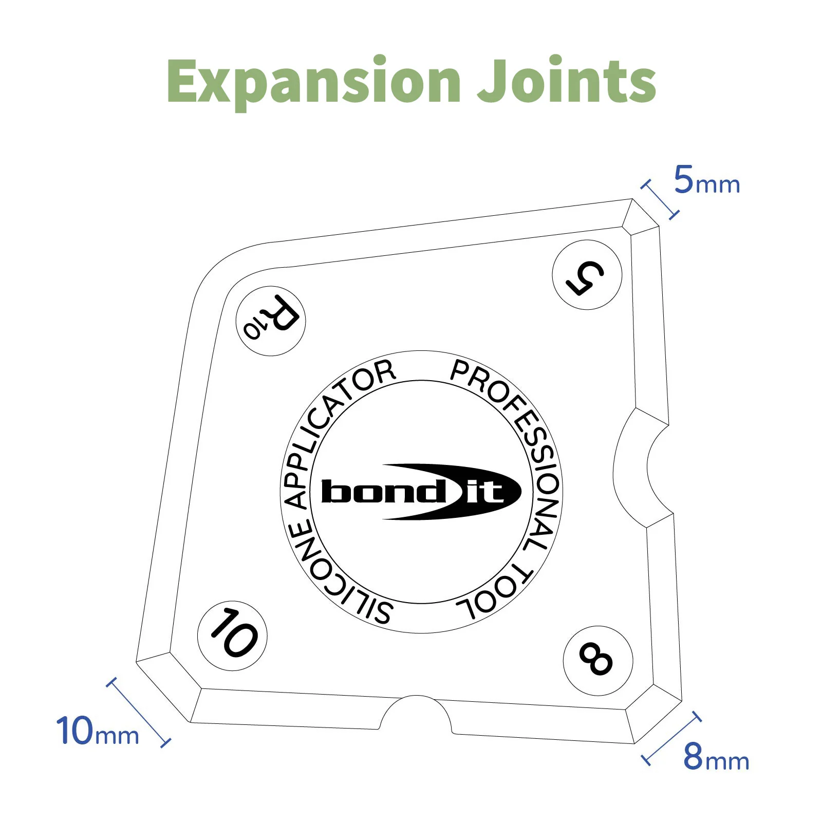 Bond-It BDSAT Sealant Applicator Tool Kit - Image 10