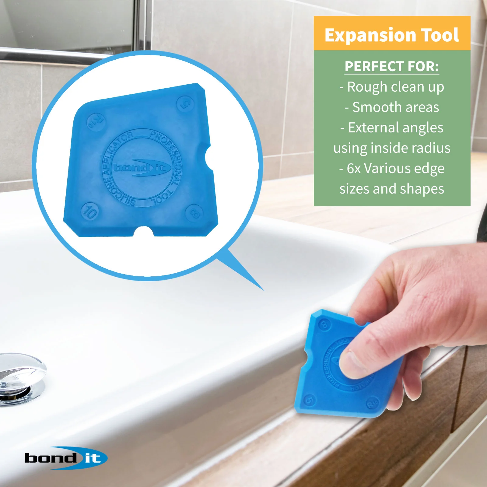 Bond-It BDSAT Sealant Applicator Tool Kit - Image 8