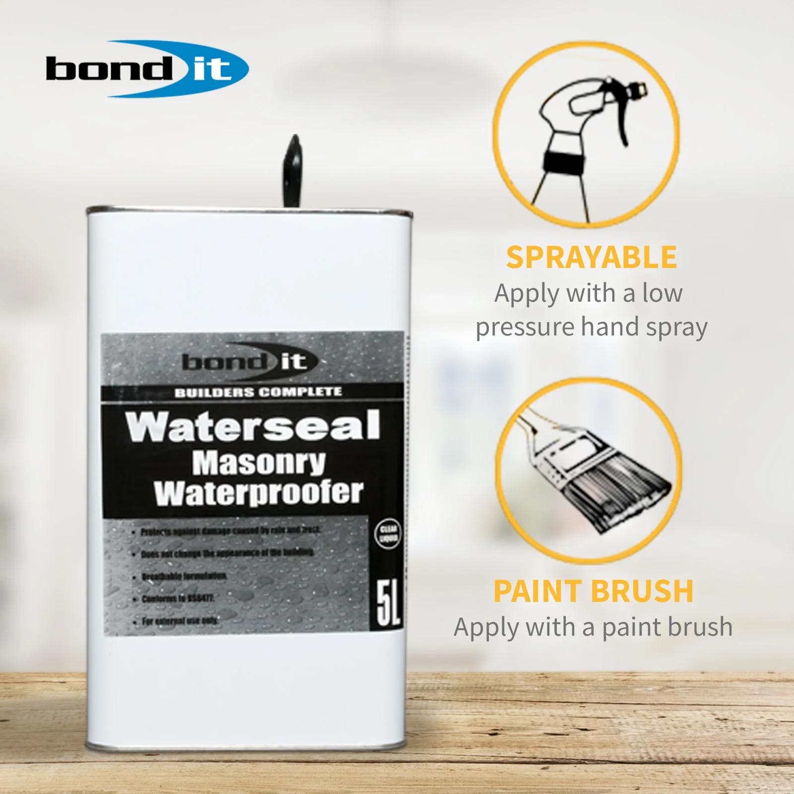 Bond-It Masonry Waterproofer (5 Ltr) - Image 3