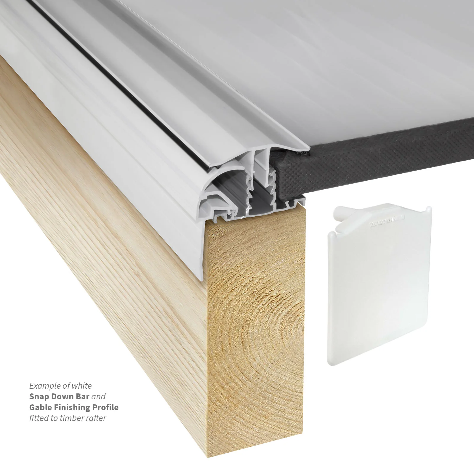 Exitex Capex Snap Down Gable Finishing Profile - Image 5