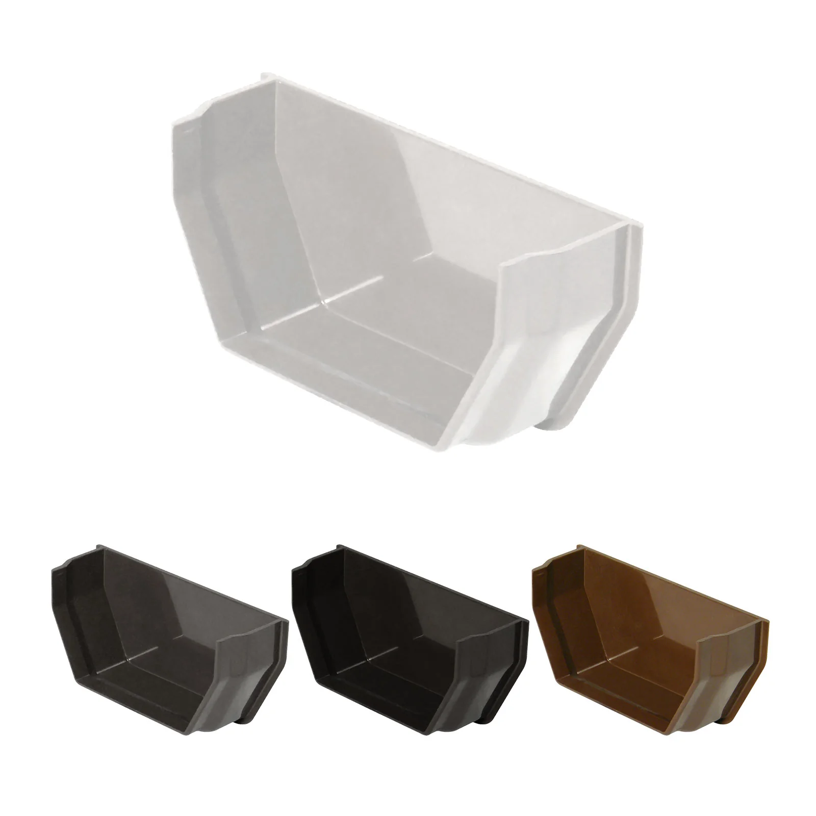 FloPlast Square Line 114mm Gutter - Image 14