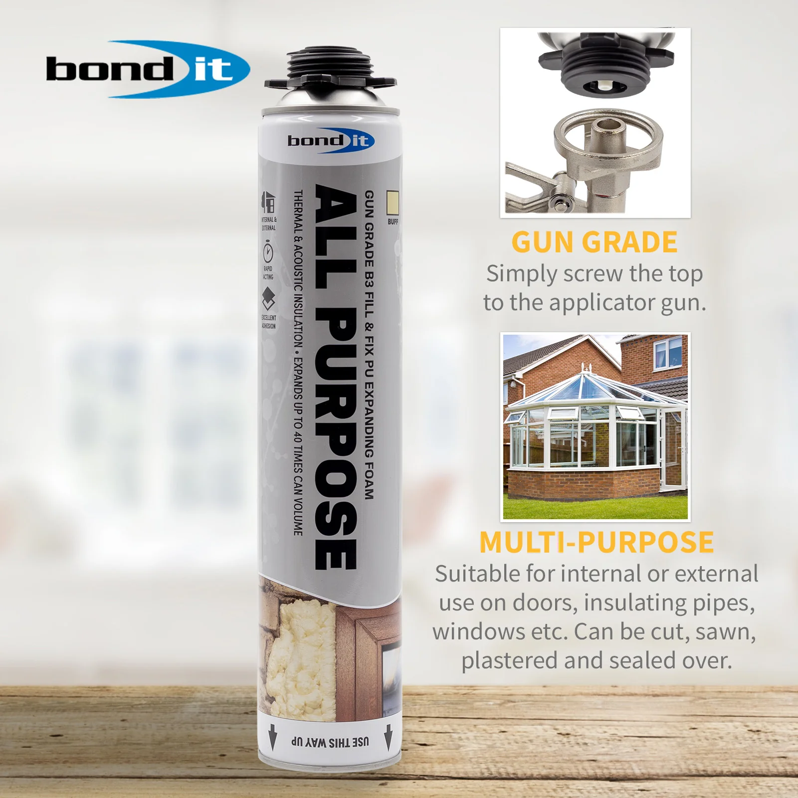 Gun Grade PU Foam Filler - Image 4