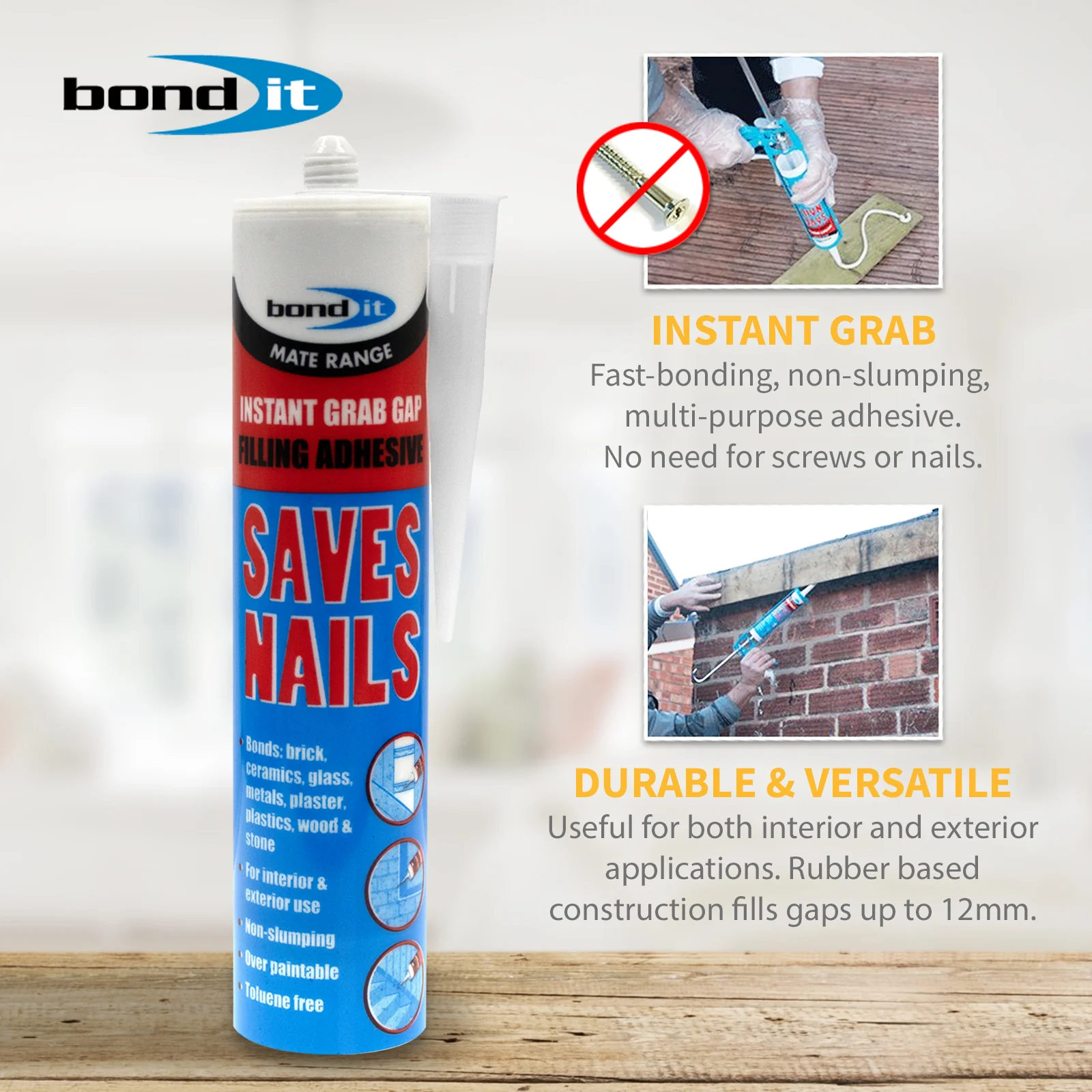 Saves Nails Instant Grab Adhesive - Image 3
