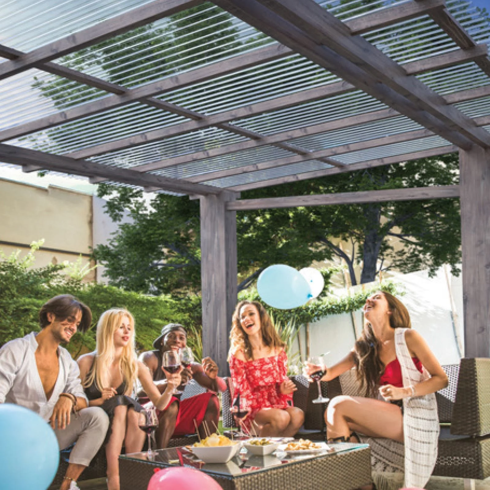 SUNTUF DIY Clear Corrugated Sheets - Image 3