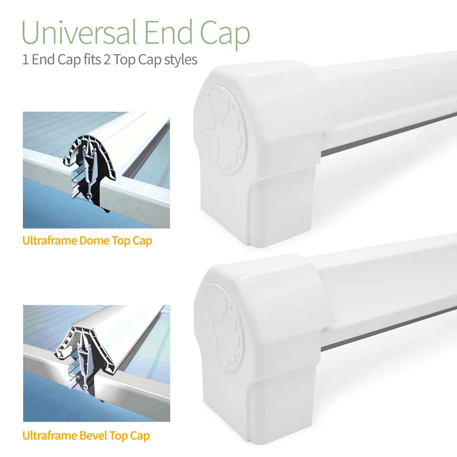 Ultraframe CCTA001 Glazing Bar End Cap - Image 4