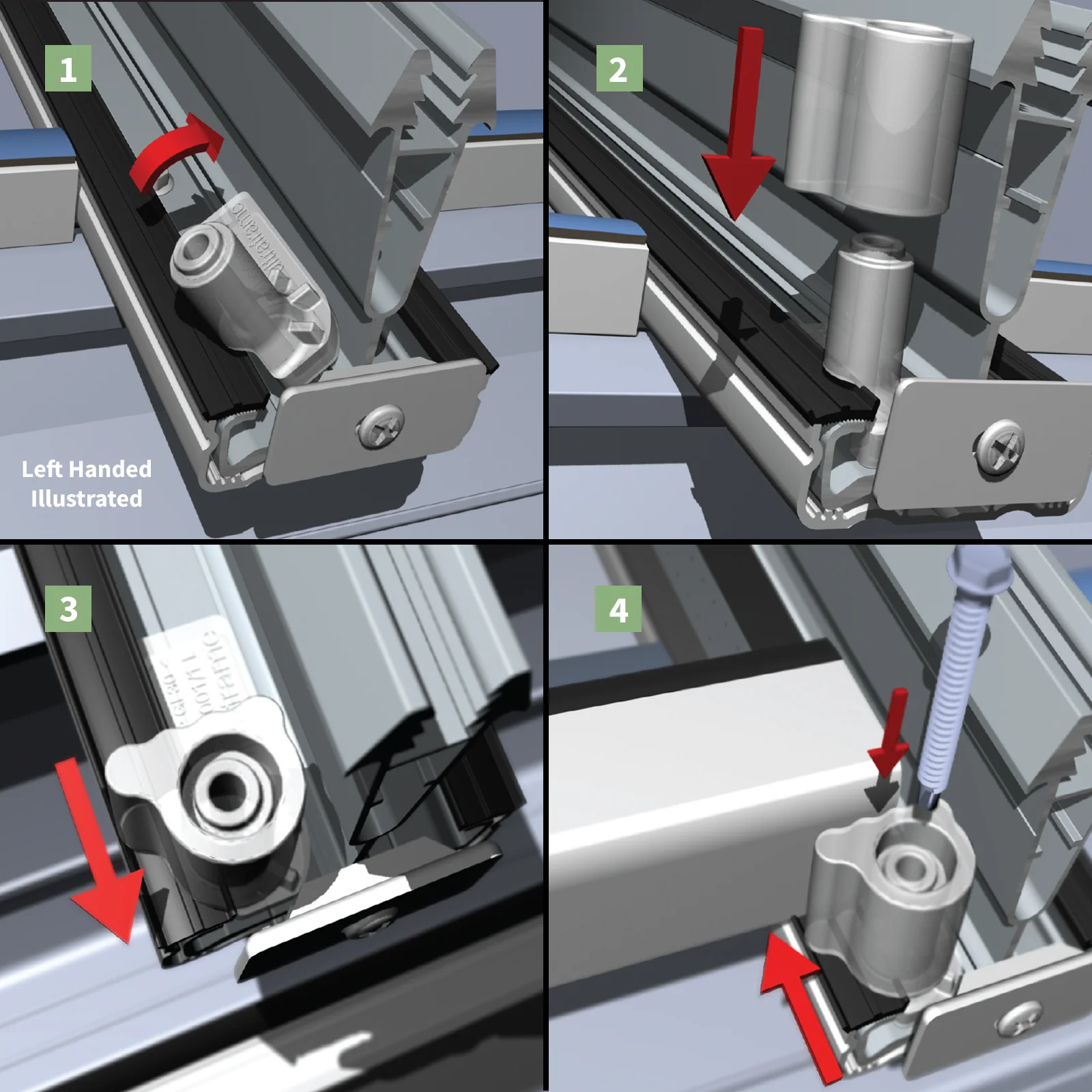 Ultraframe Glazing Support Clip - Image 5