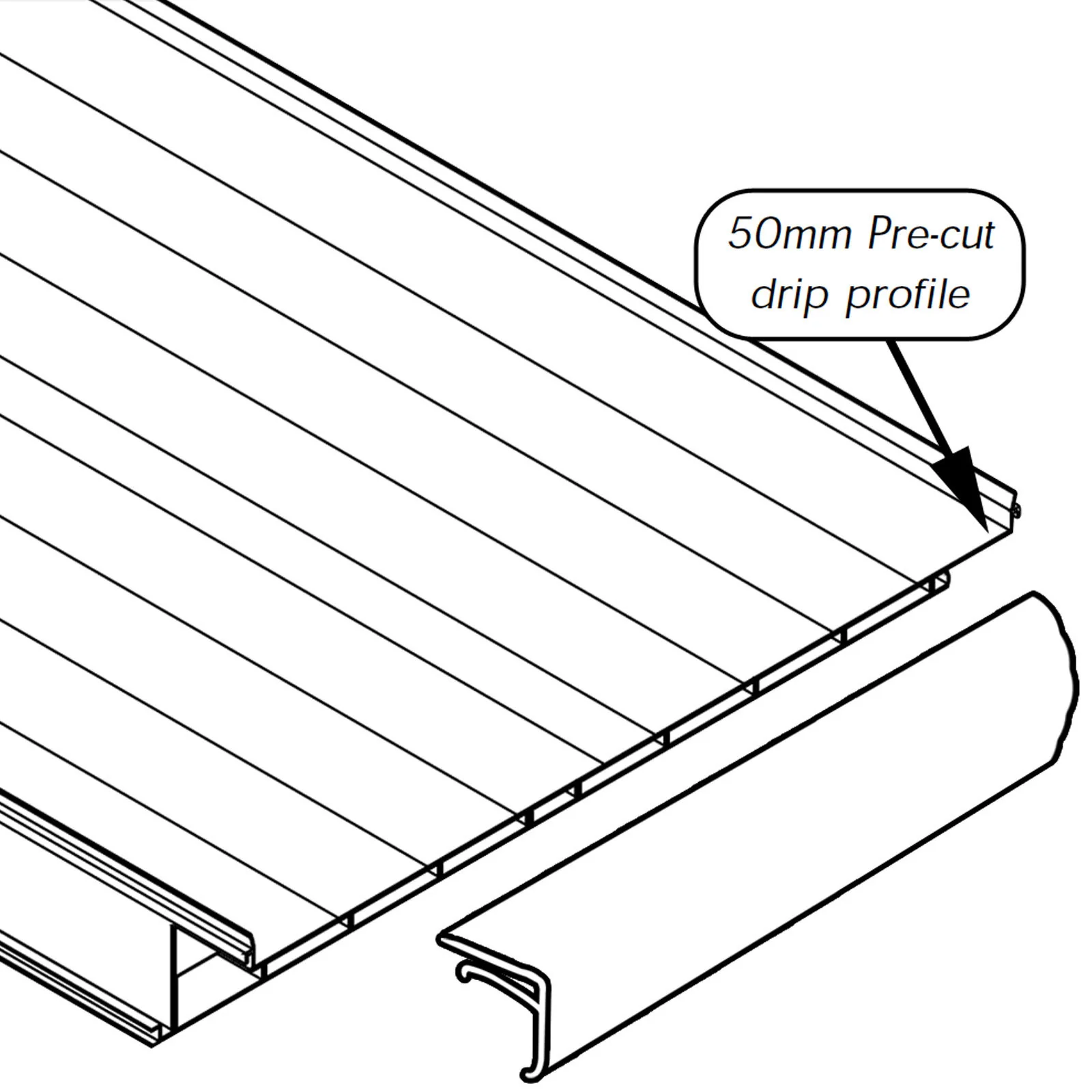 Ultralite 500 UDP500 Drip Closure - Image 3