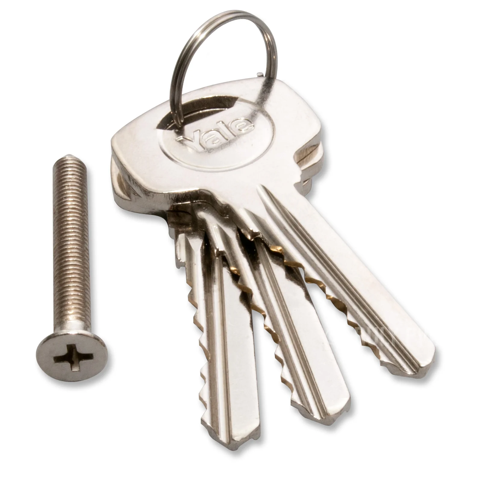 Yale Anti-Bump Door Euro Cylinder (Nickel) - Image 3