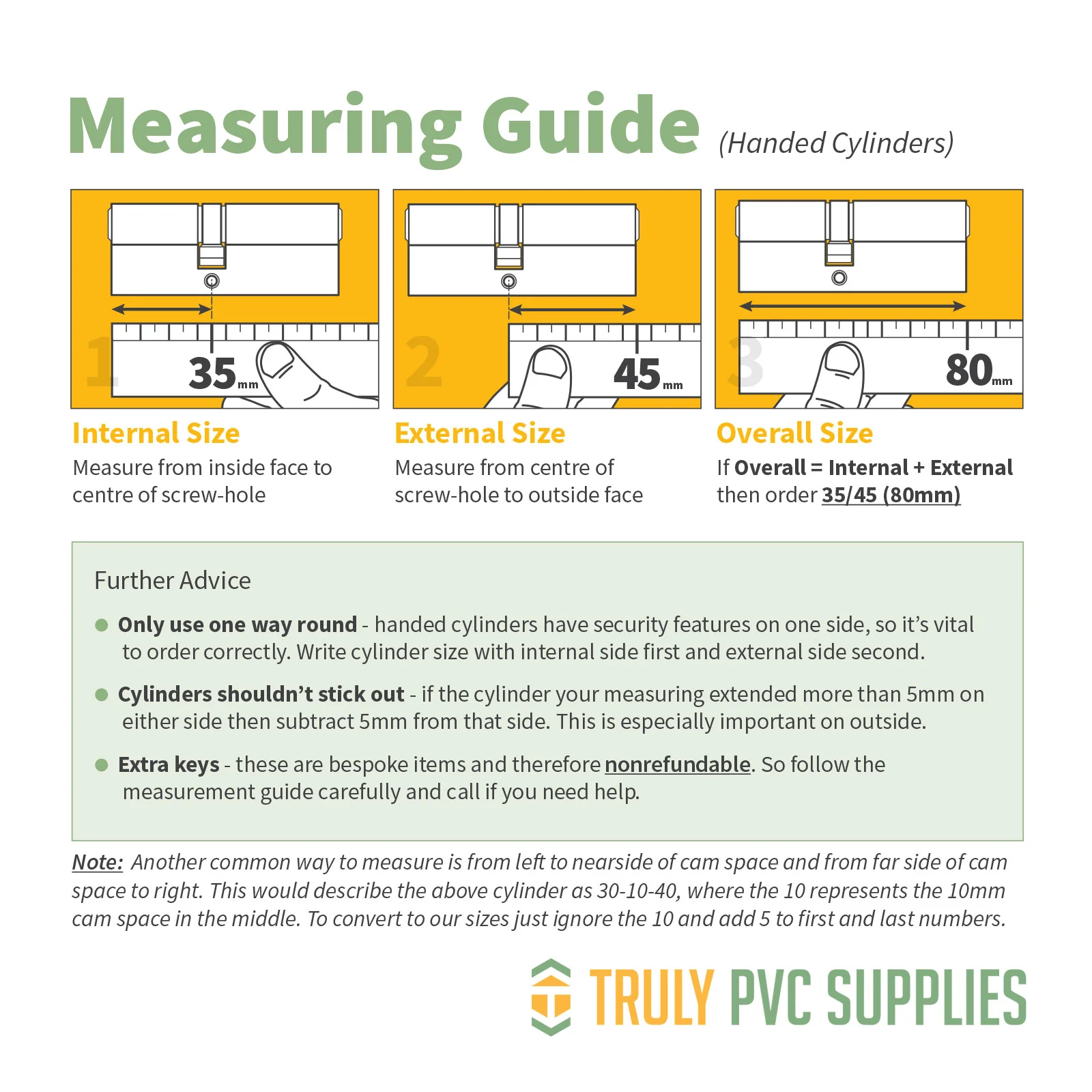 Yale Platinum 3 Star Keyed-Alike Euro Cylinders - Image 3