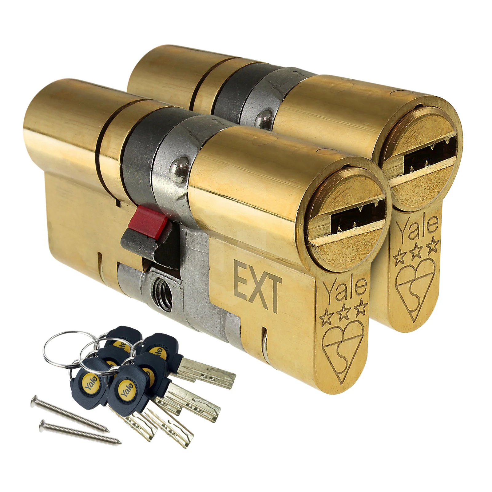 Yale Platinum 3 Star Keyed-Alike Euro Cylinders - Image 8